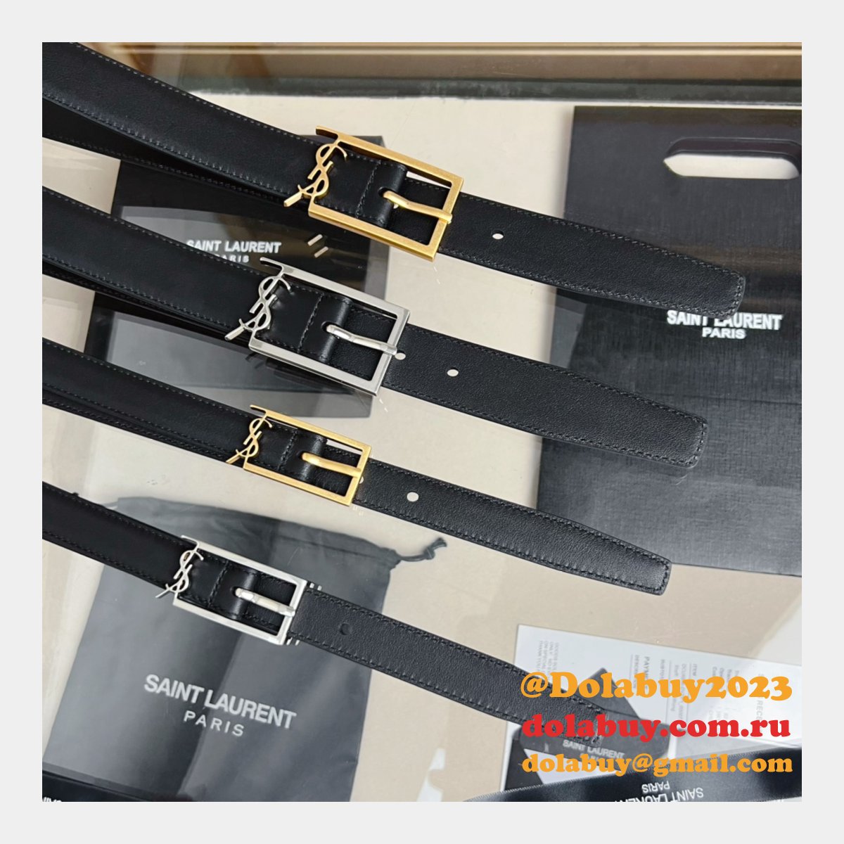 Best Knock off SAINT LAURENT BELT FOR SALE