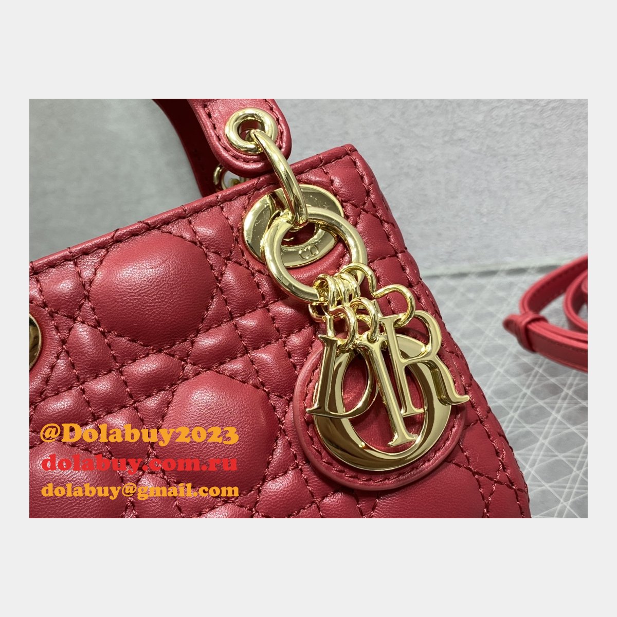 Replica Fashion Dior Micro Lady 1:1 Mirror 12CM Bag