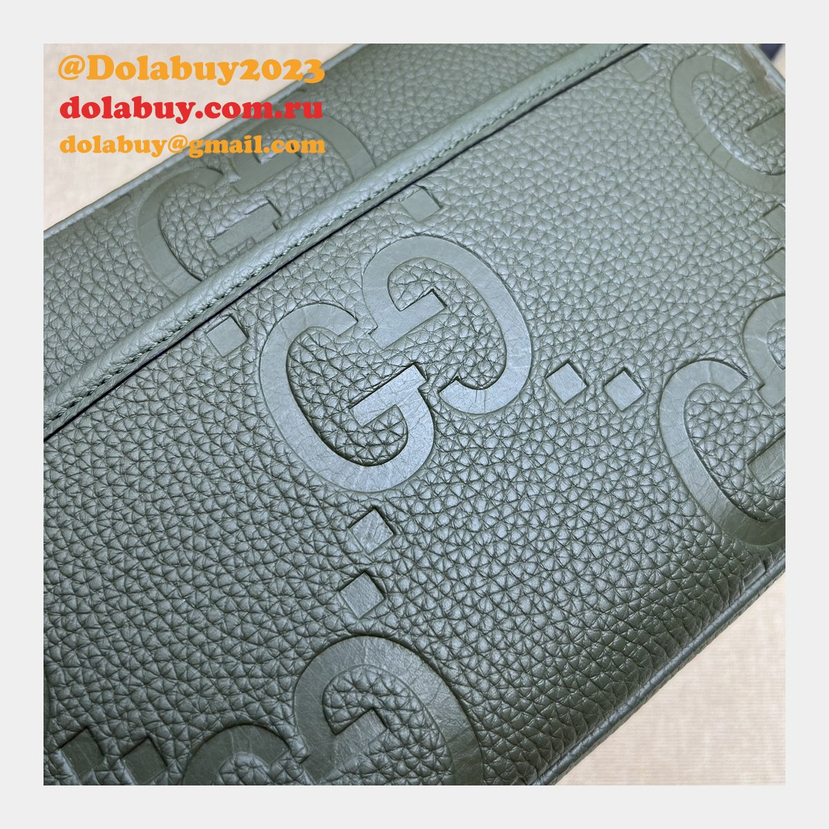 luxury jumbo gg G*u*i 766946 travel messenger replica bag