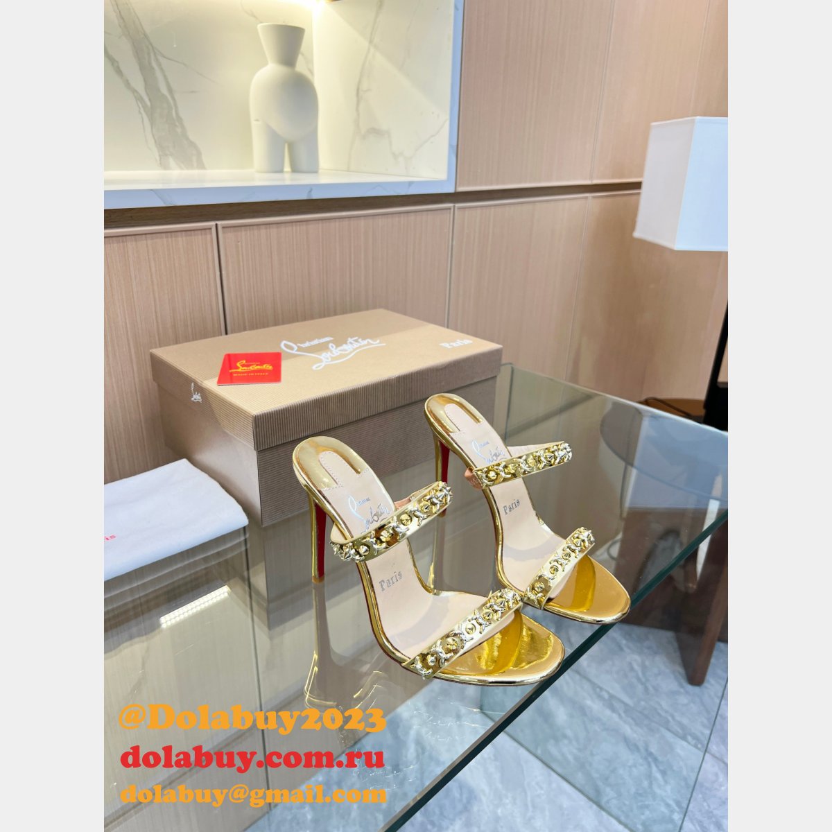 Top Quality 7 Star Christian Louboutin JUST QUEEN High HEEL