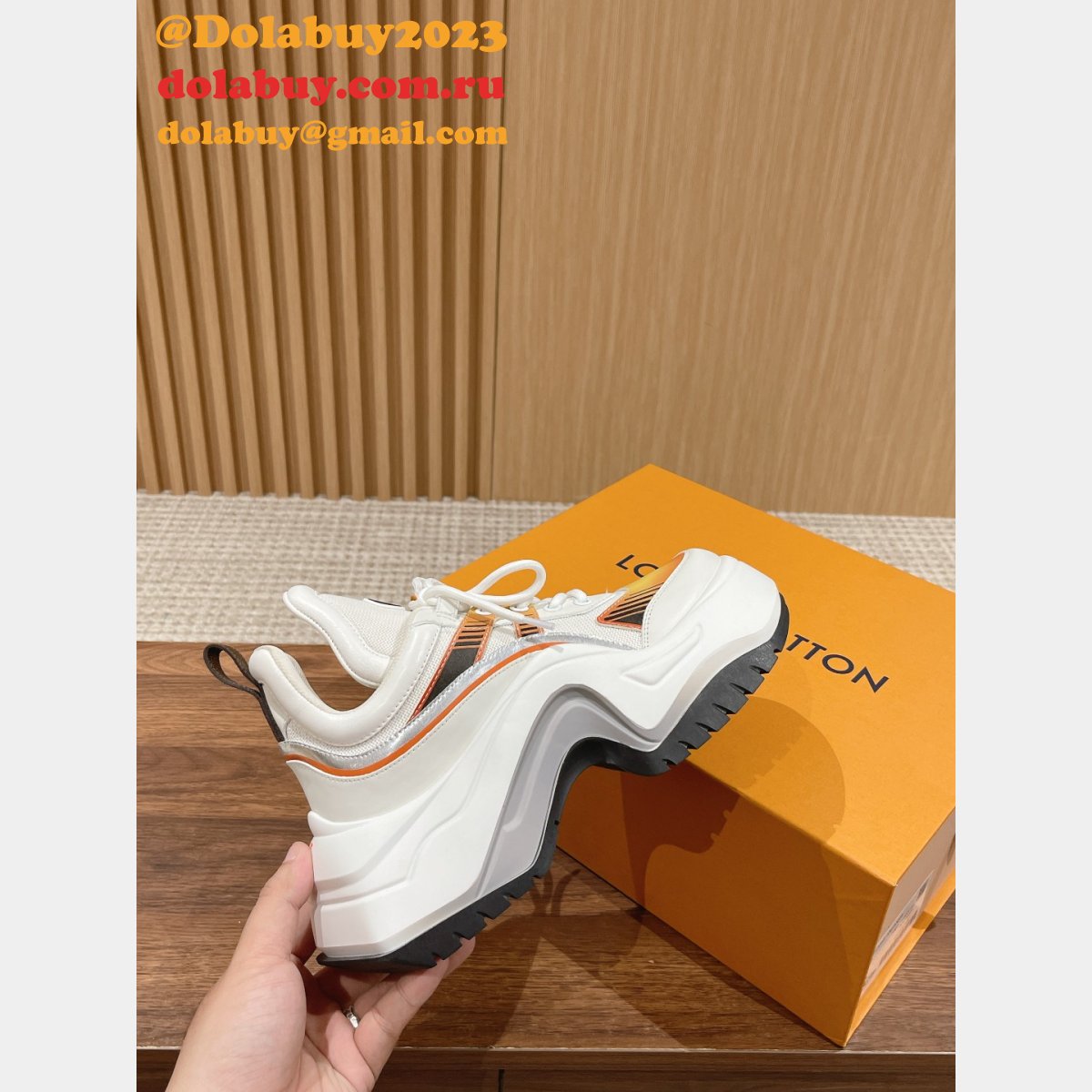 The Replicas Best Quality Louis Vuitton Cruise23 Archlight2.0 Shoes
