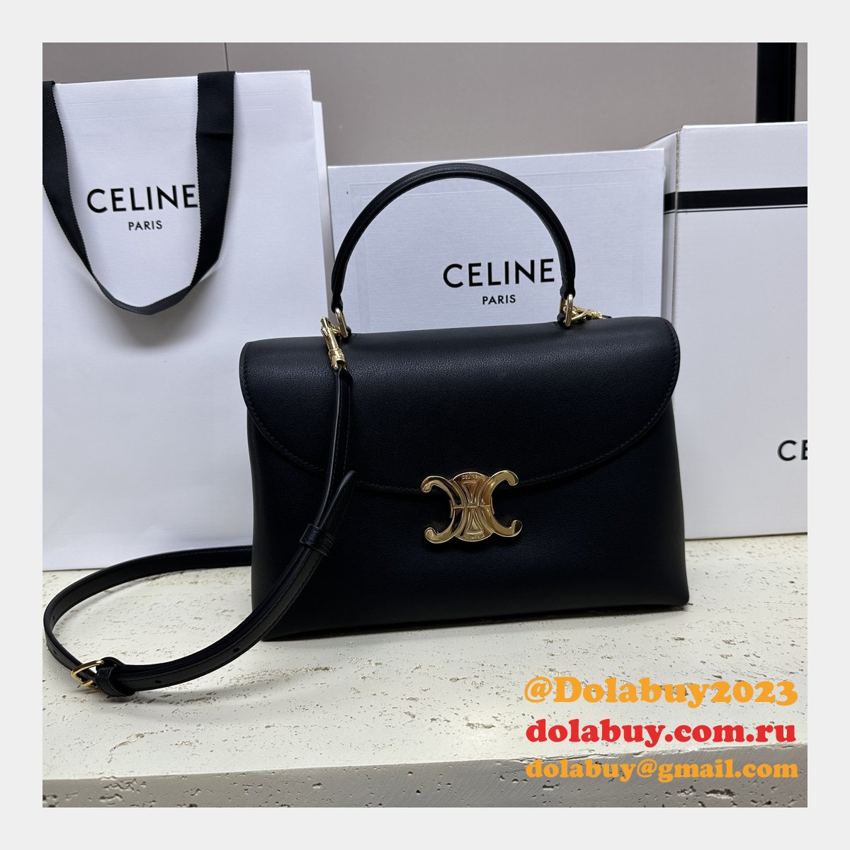 AAA+ Celine Replica 117523 Nino Supple 7 Star Bag