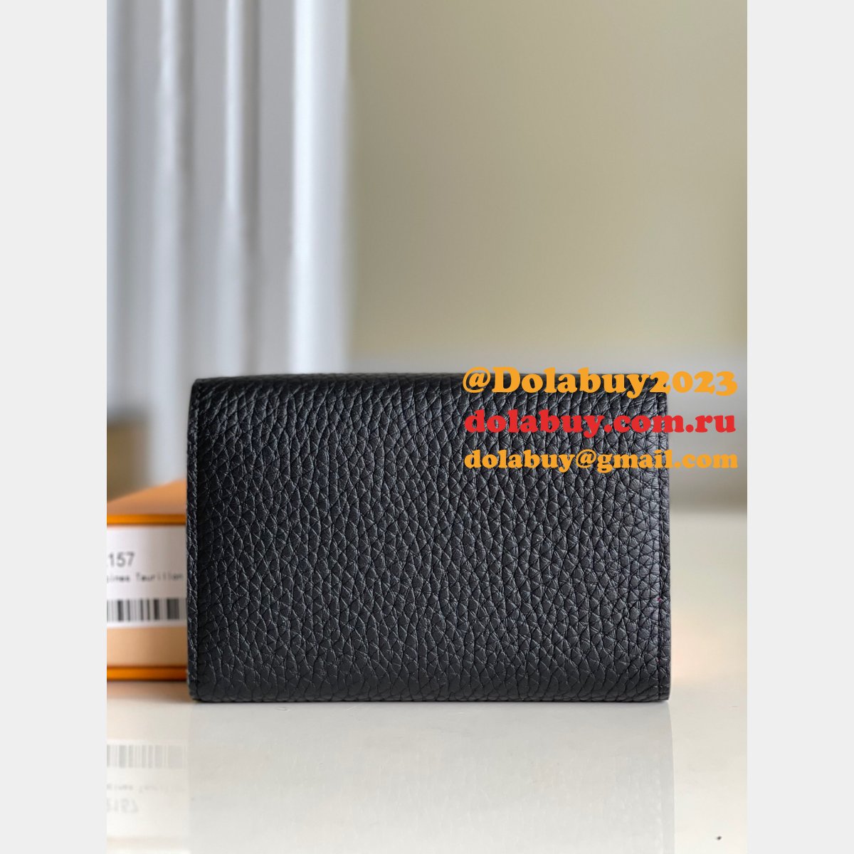 UK Louis Vuitton Best M62157 Capucines Wallet Luxury Taurillon Leather