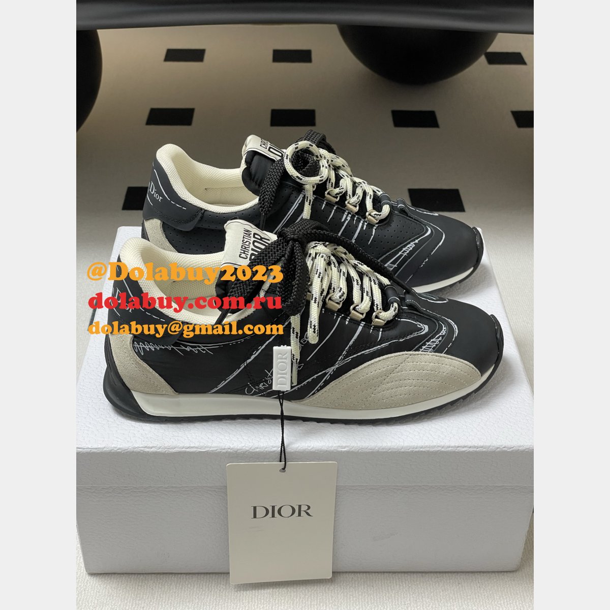 Top Quality Dior D-Sketch Sneaker