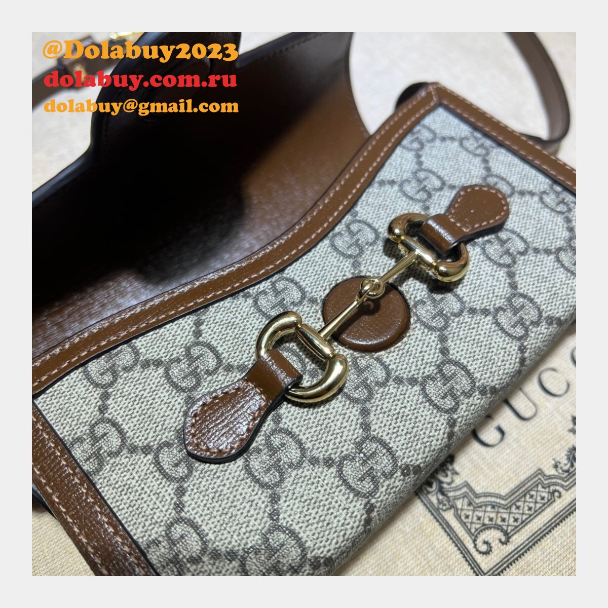 high quality G*u*i horsebit 1955 aaa+ replica 699296 crossbody bags