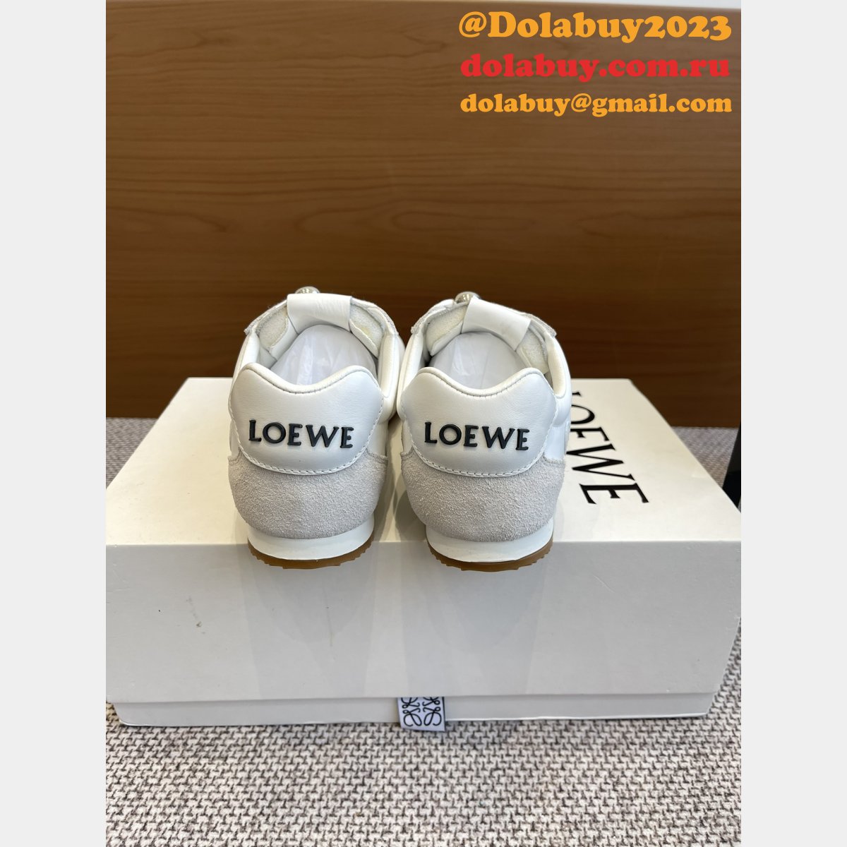 Ballet Runner 2.0 In Nylon And Calfskin