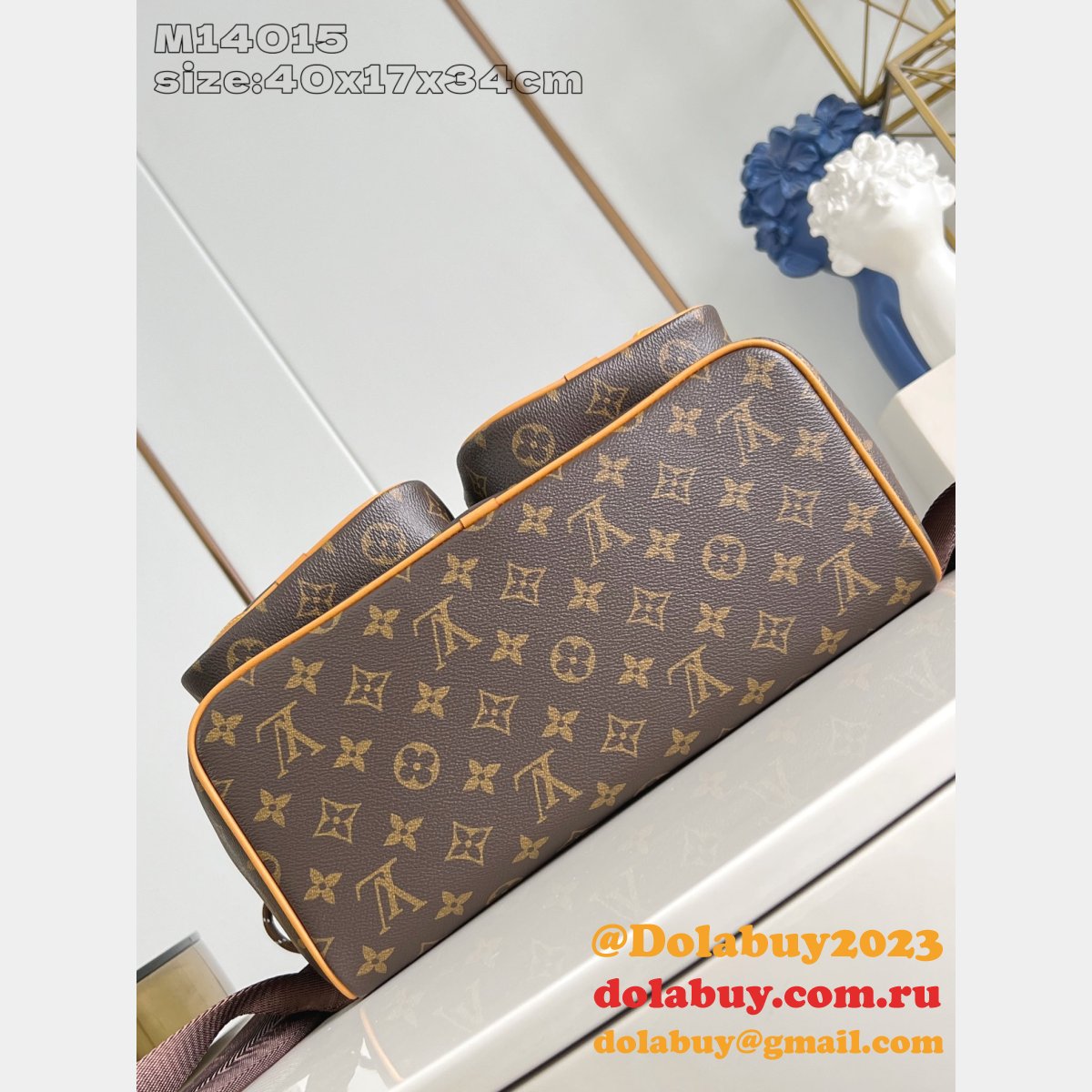 Montsouris Cargo Backpack Louis Vuitton M14015 Luxury G69 Brown