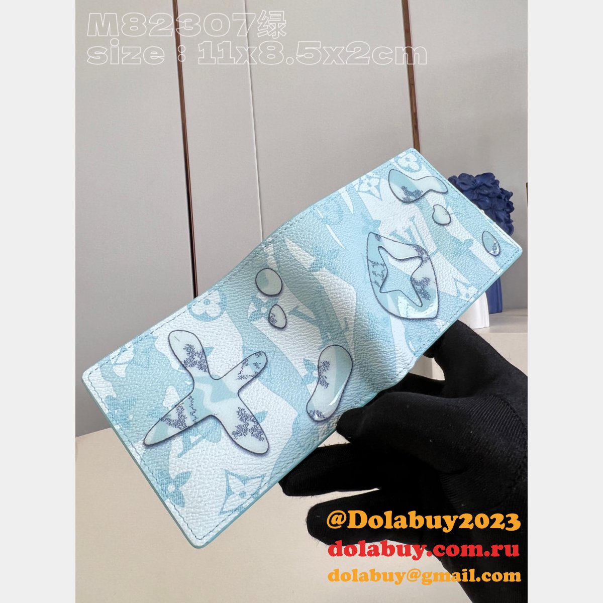 Men Slender Wallet M82307 Perfect Louis Vuitton Replica Wallets