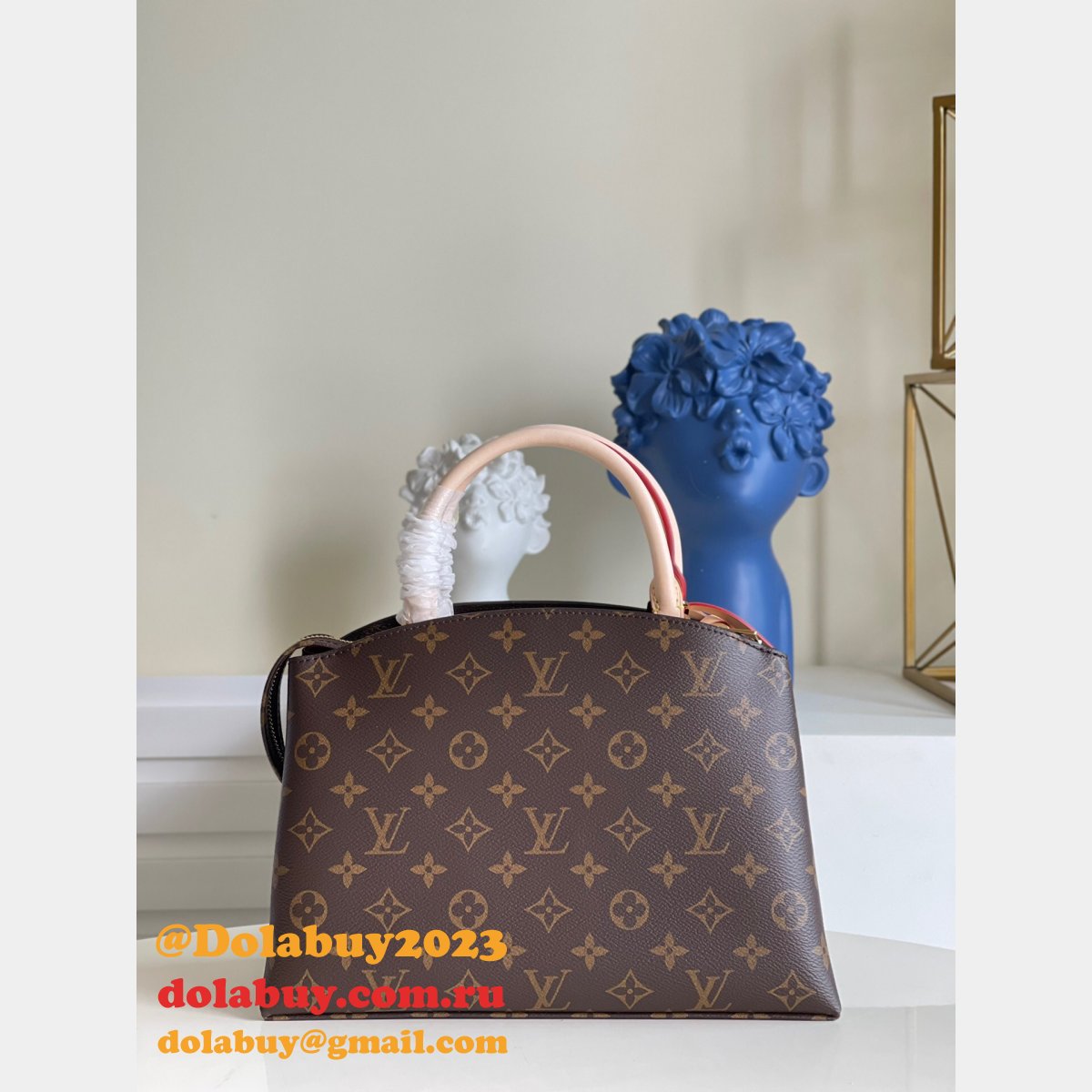 First Copy Louis Vuitton M45900 Replica Petit Palais Monogram Canvas Bag