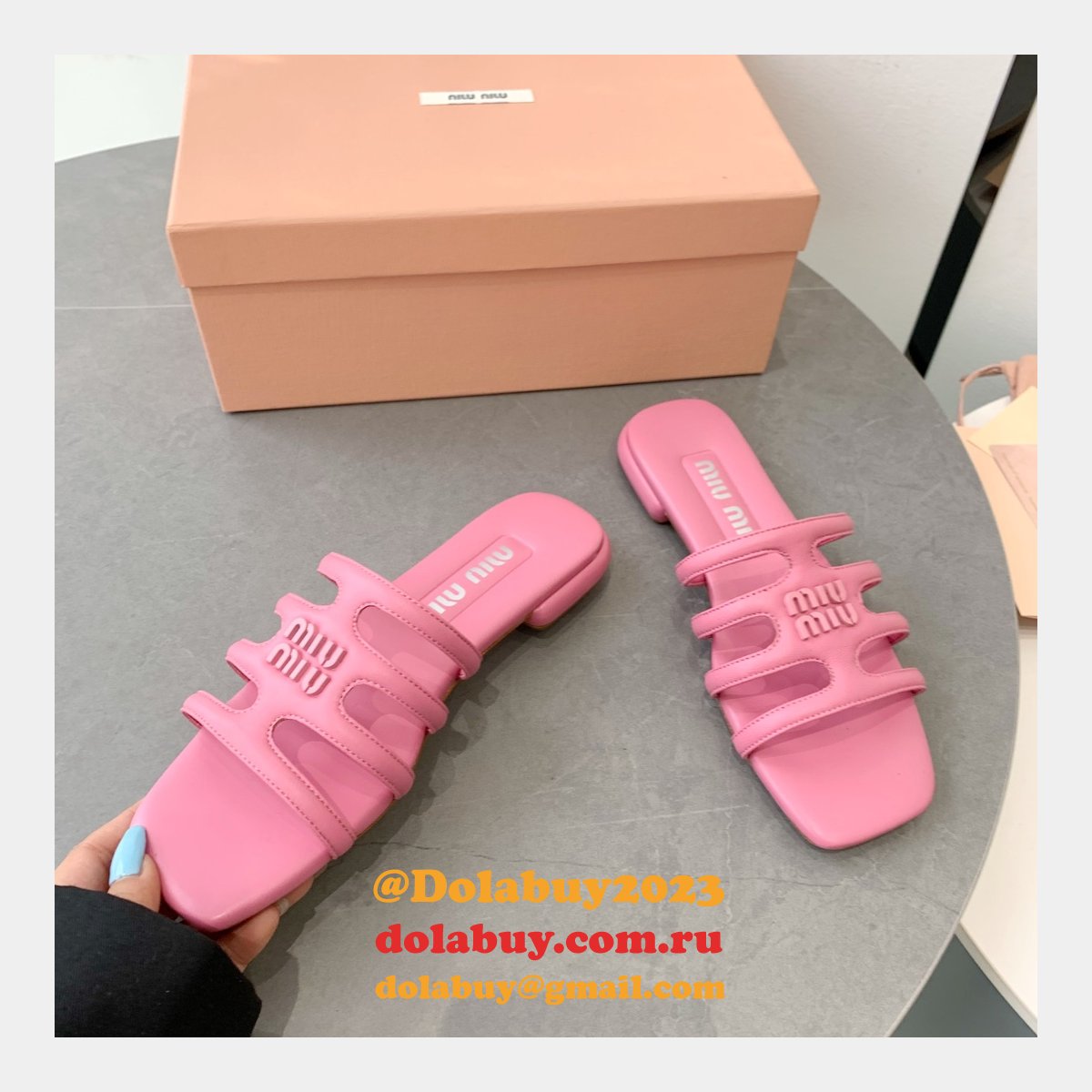 Wholesale MiuMiu Octopus Sandals Top Quality Shoes