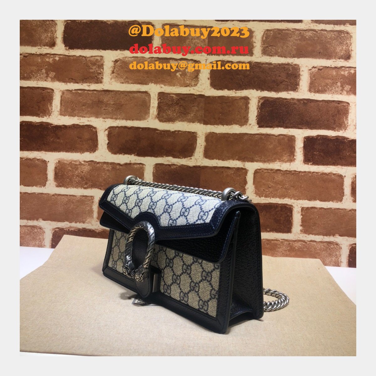 High Quality Designer Replica Dionysus GG small shoulder 499623 bag