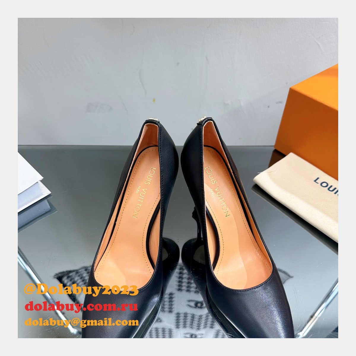 Shoes Pointed Toe High Heel Pumps Replica Louis Vuitton