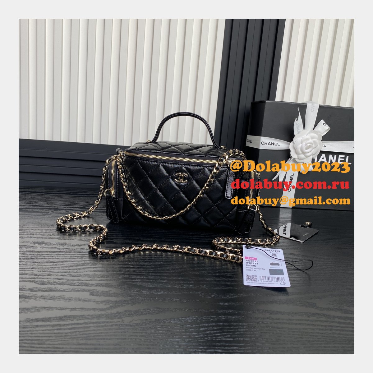 High Fashion Replicas AS5222 Vanity Case 1:1 Mirror Bag