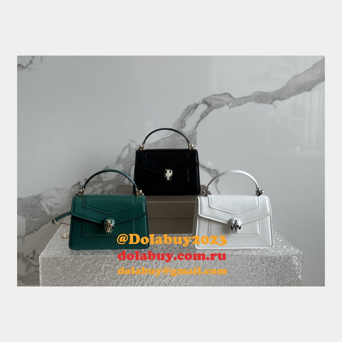 7 Star BVLGARI SERPENTI FOREVER BAG 293666