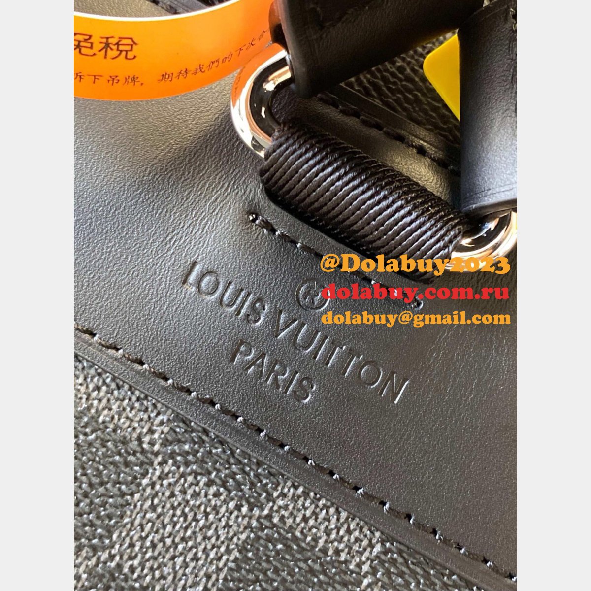 Louis Vuitton N41379 Christopher PM Daminer Graphite Canvas