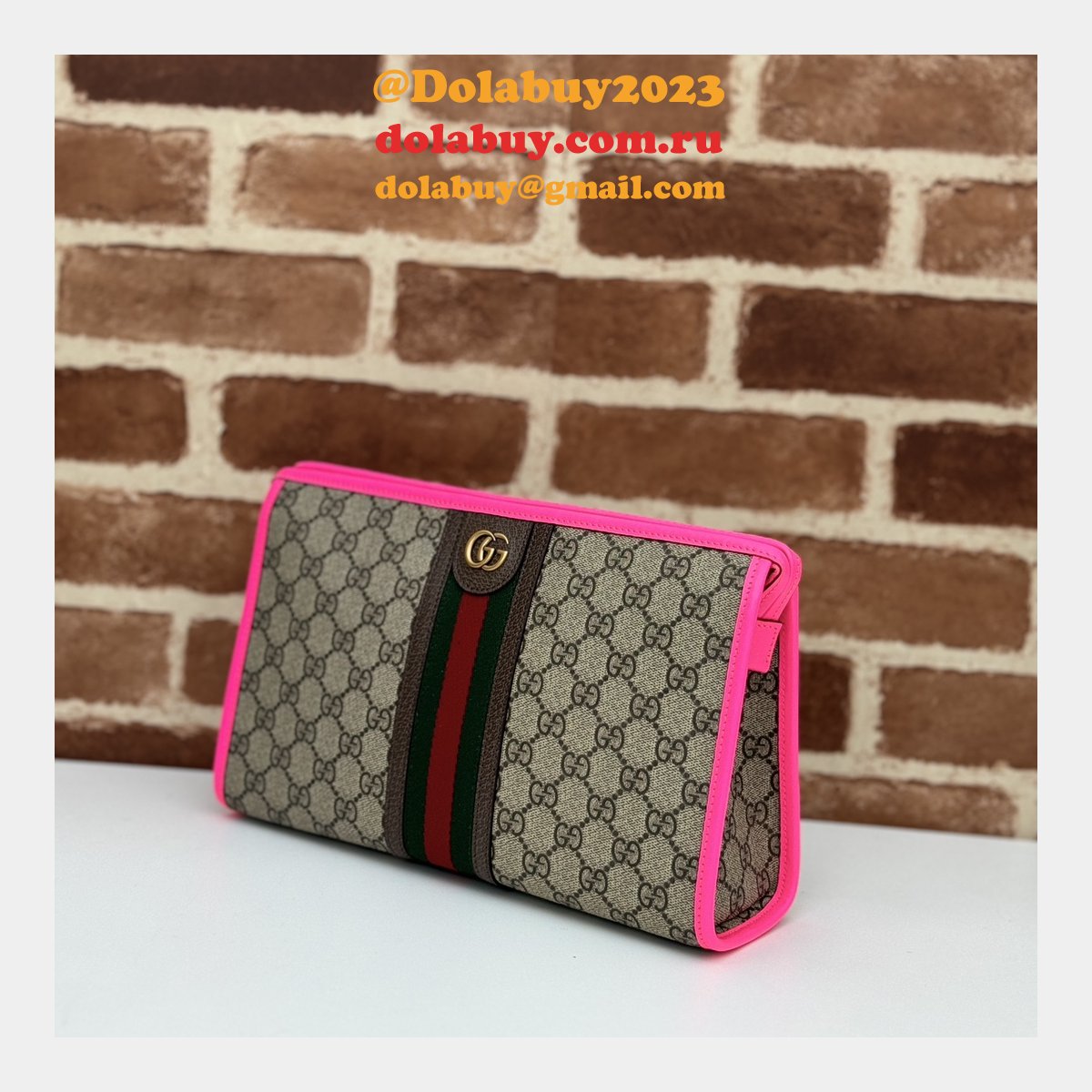 designer G*u*i replicas 598234 duplicate gg supreme ophidia toiletry case