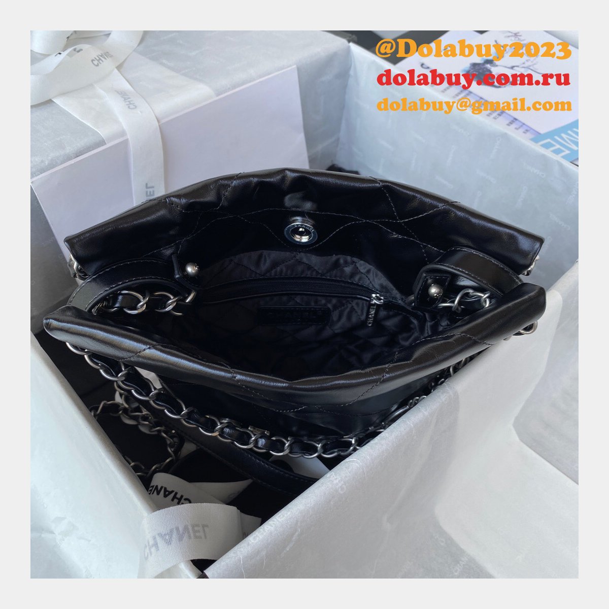 New Fashion AS3263 Shiny calfskin Designer Replica Handbag 20CM