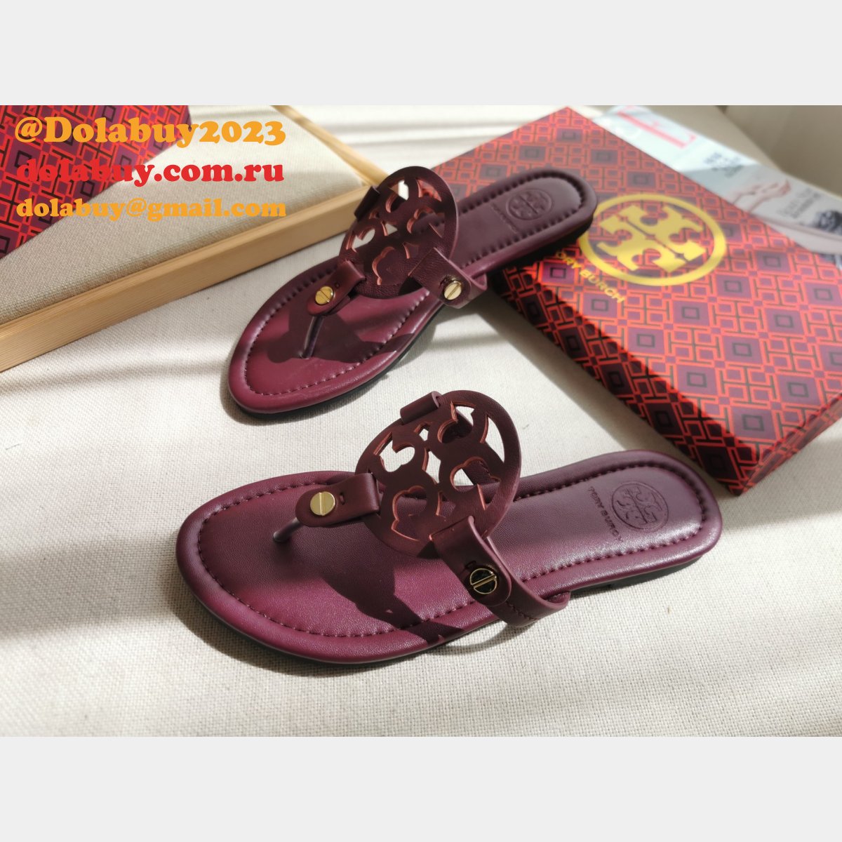 Replica Tory Burch High Quality  Miler Sandal Shoes