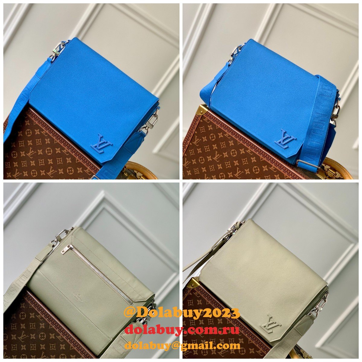 Takeoff Messenger LV Aerogram M22505 Louis Vuitton Fake Bag