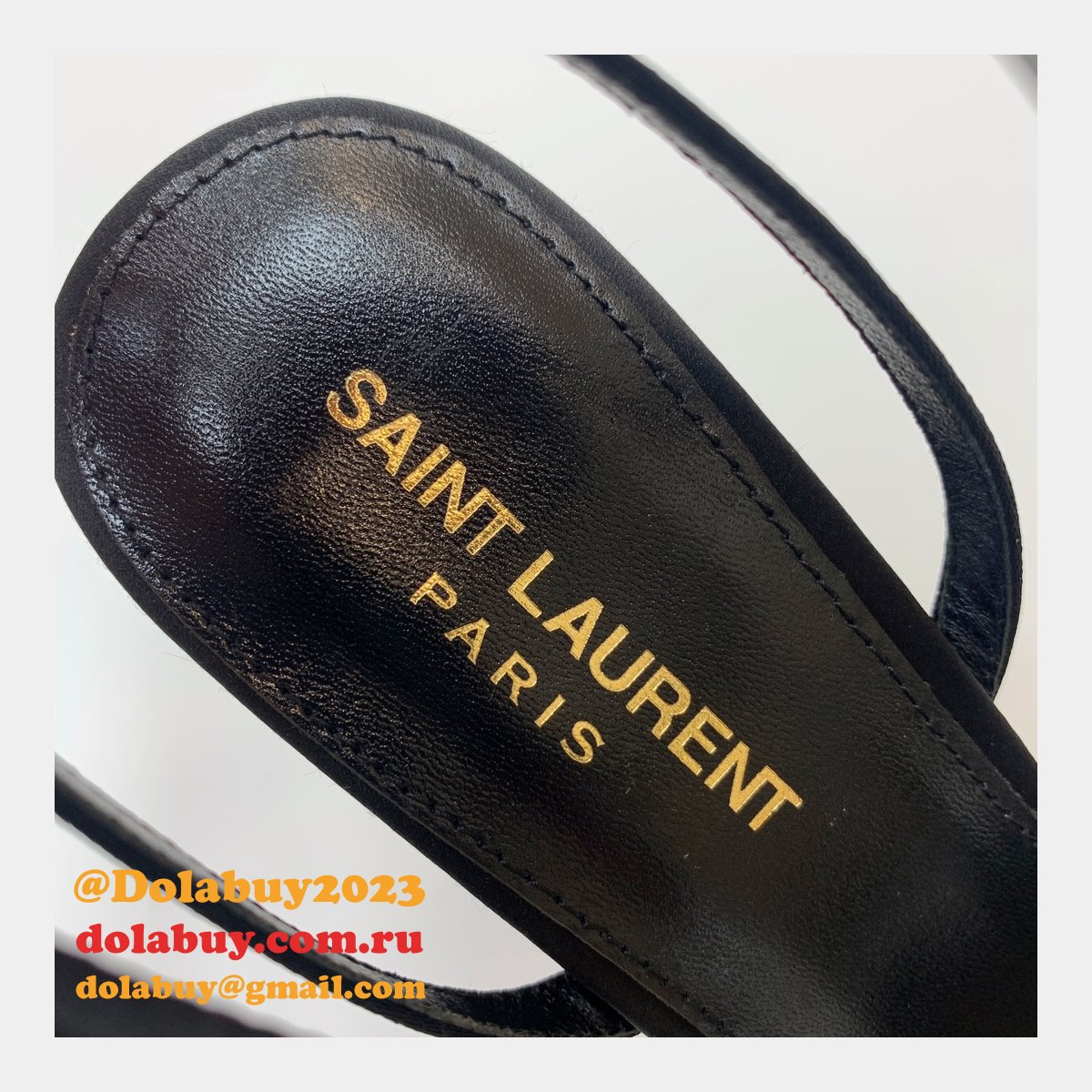 Designer SAINT LAURENT KNOCKOFF HIGH hello sandal