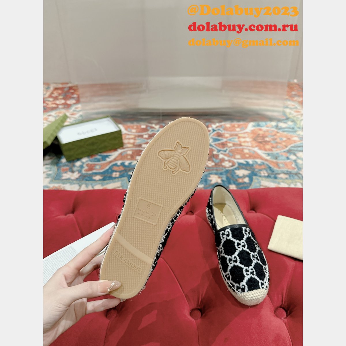 7 star wholesale G*u*i women espadrille