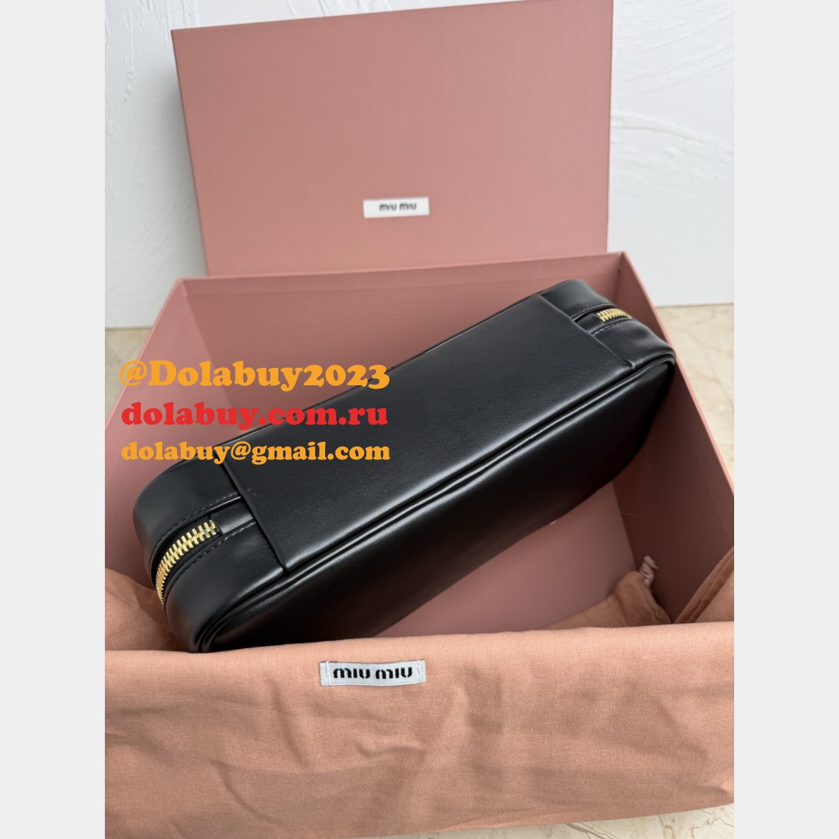 7 Star MIU MIU Beau Leather 5BB173 Bag