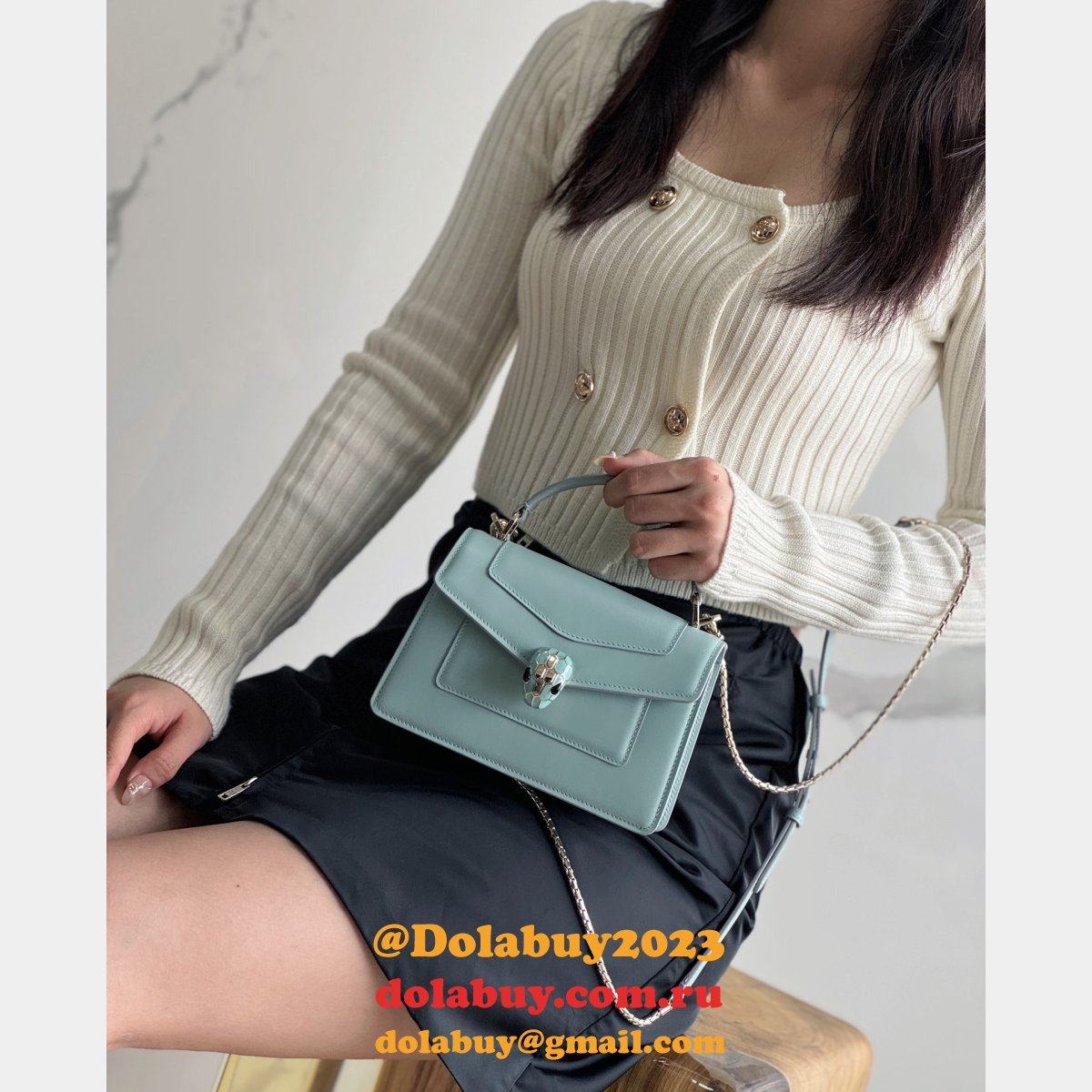 Luxury BVLGARI SERPENTI FOREVER WOMEN BAG 293666