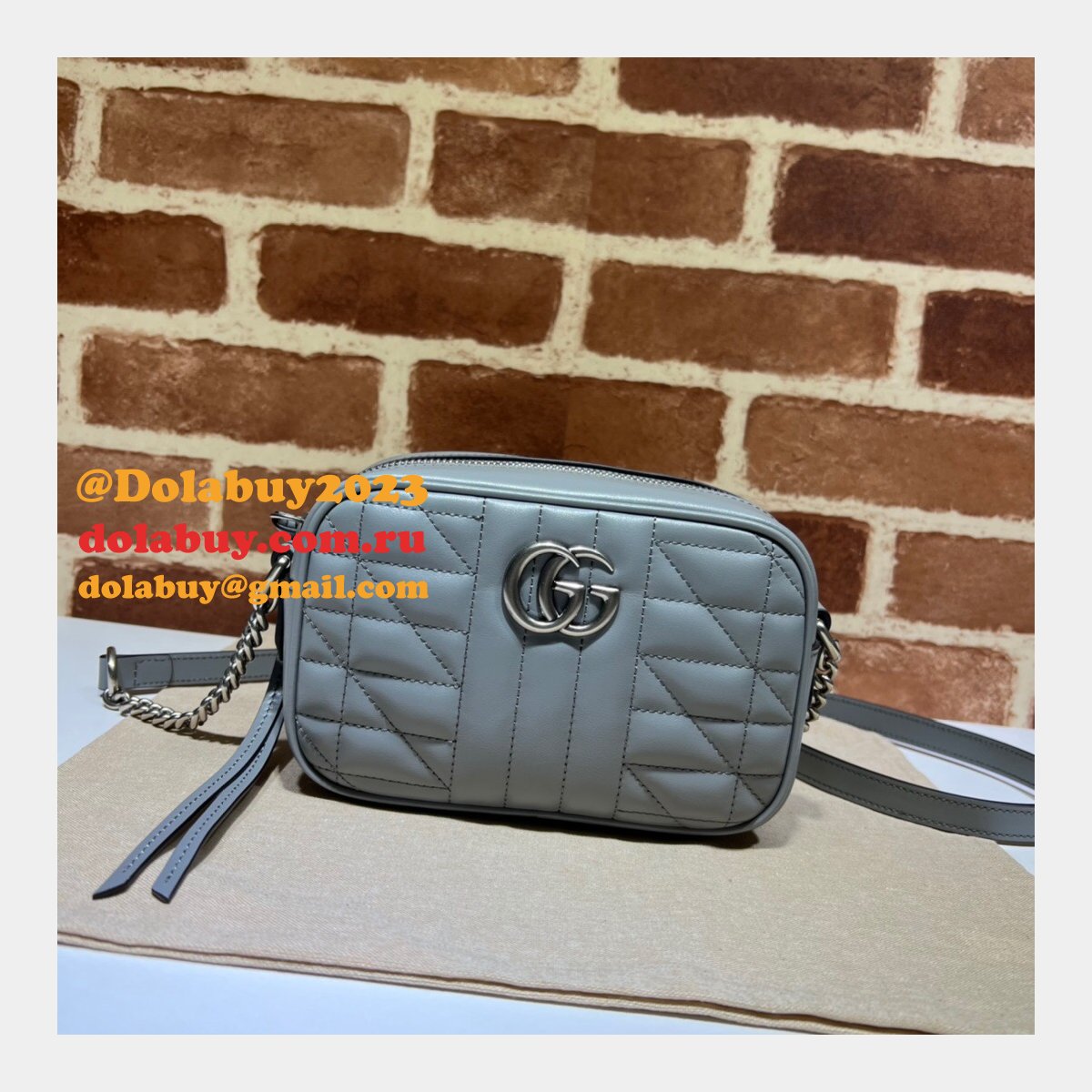 lovely G*u*i designer replica gg marmont mini shoulder 634936 bag