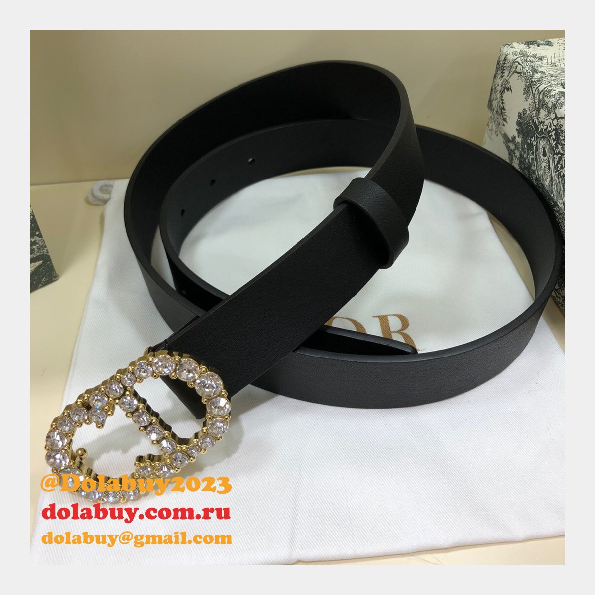 AAA+ Christian Dior AAA Belts 30mm Best