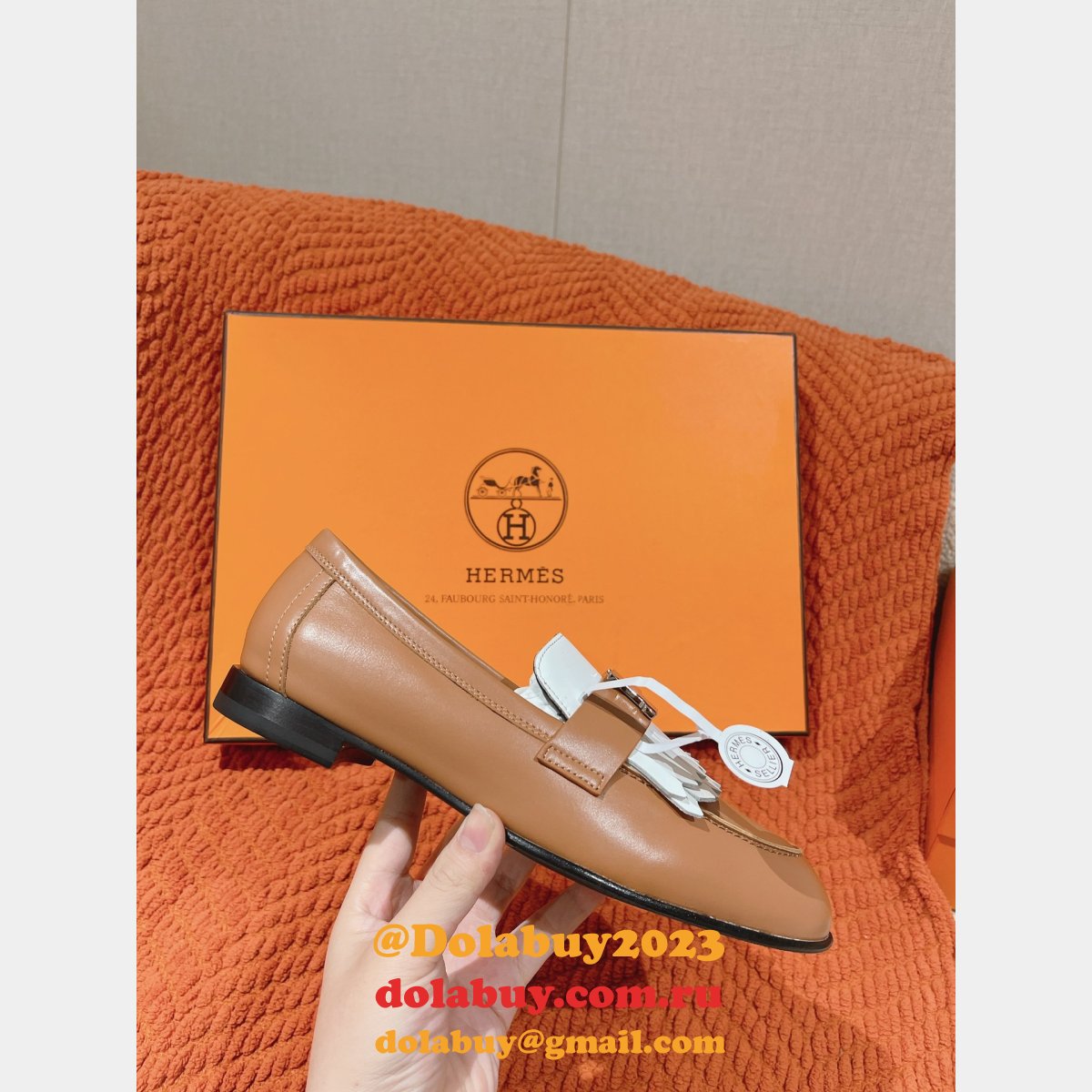 Luxury HERMES Royal loafer 2024 Designer