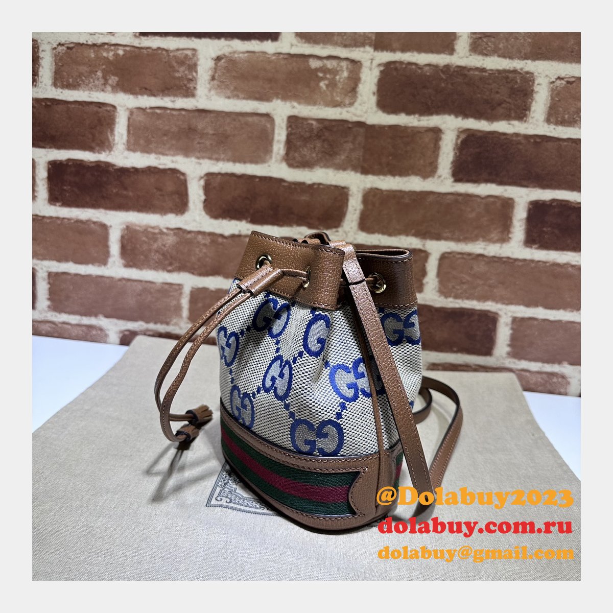 ophidia G*u*i replica bucket gg supreme 550620 knockoff bag