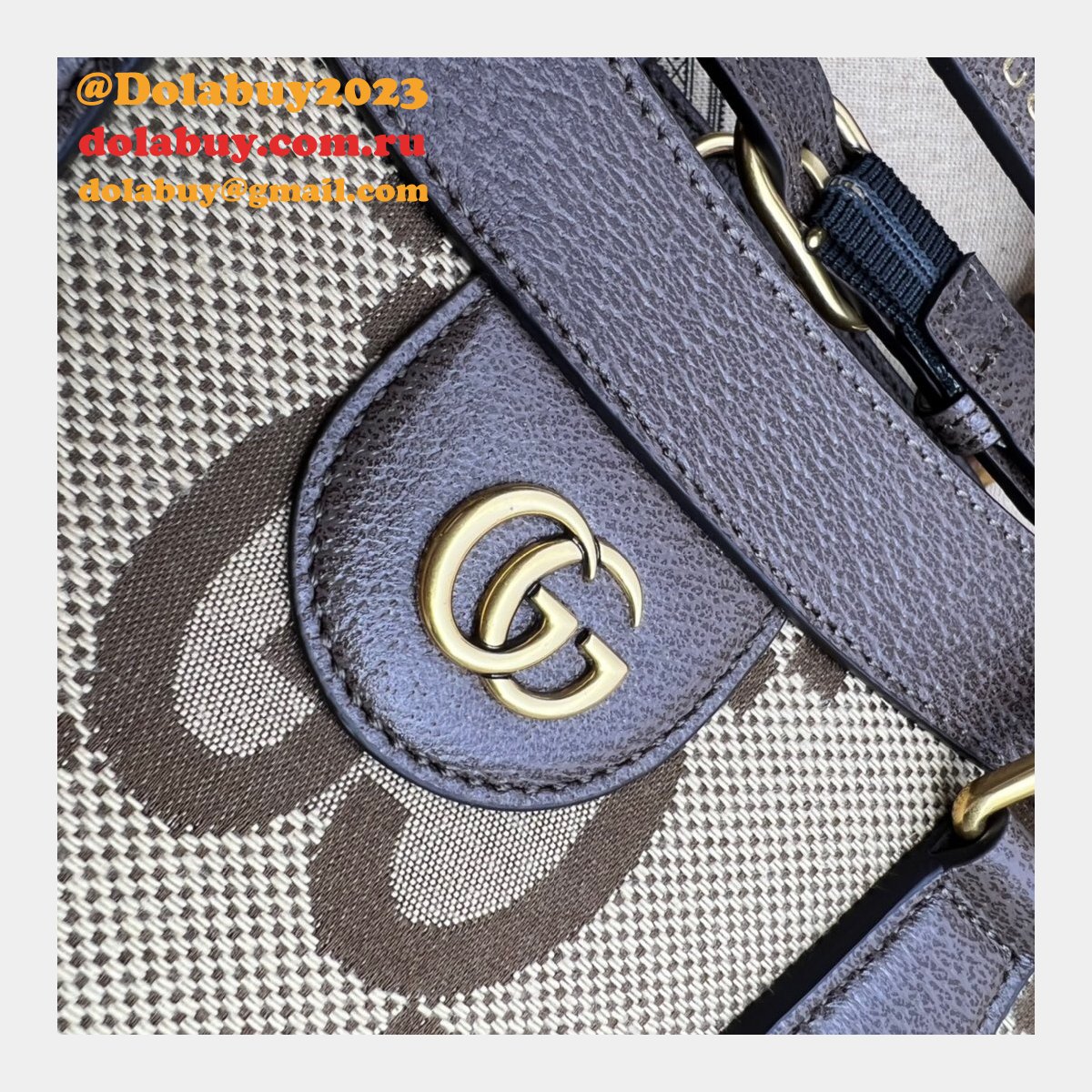 best 25+ deals for G*u*i replica diana 655658 python tote bag