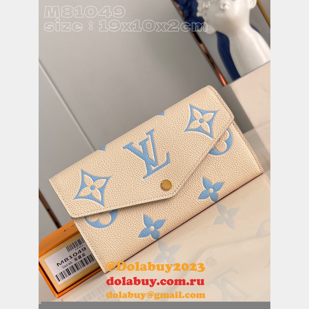 Louis Vuitton Replica M81049 Sarah Wallet Inspired Dolabuy