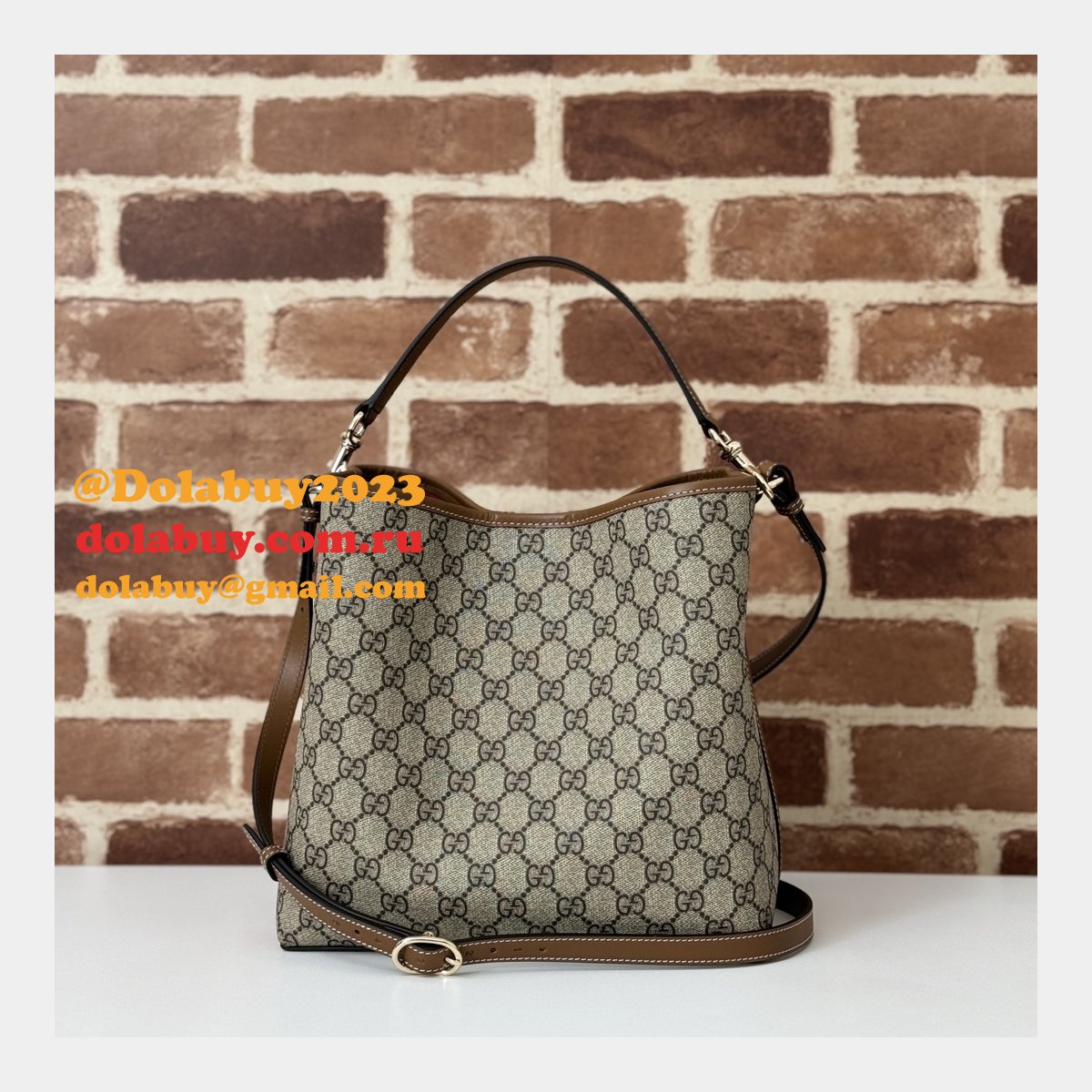 G*u*i fashion copy 815103 crossbody gg emblem small shoulder bag