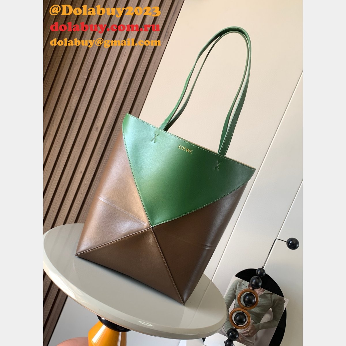 High Quality loewe puzzle Fold Medium tote bag 31CM