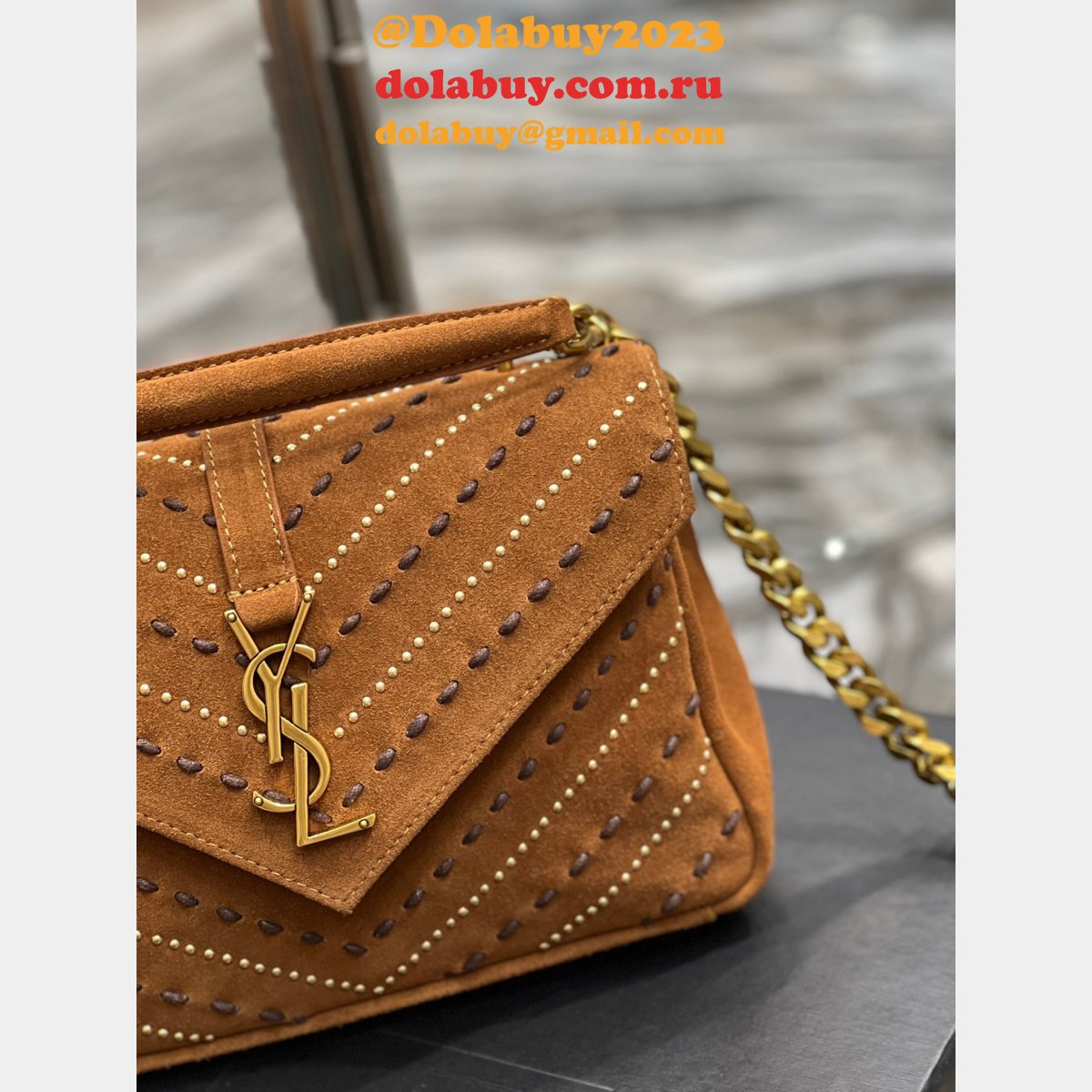 Top Saint Laurent Fake YSL Designer 392737 Chain Shoulder Bag