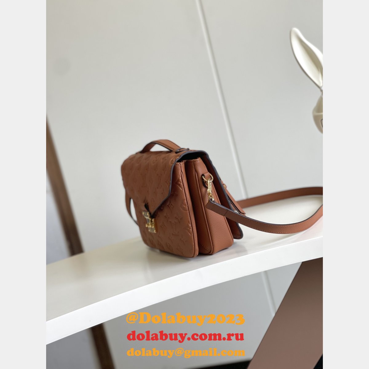 AAA+ Louis Vuitton Pochette Métis Monogram M41487 Marron