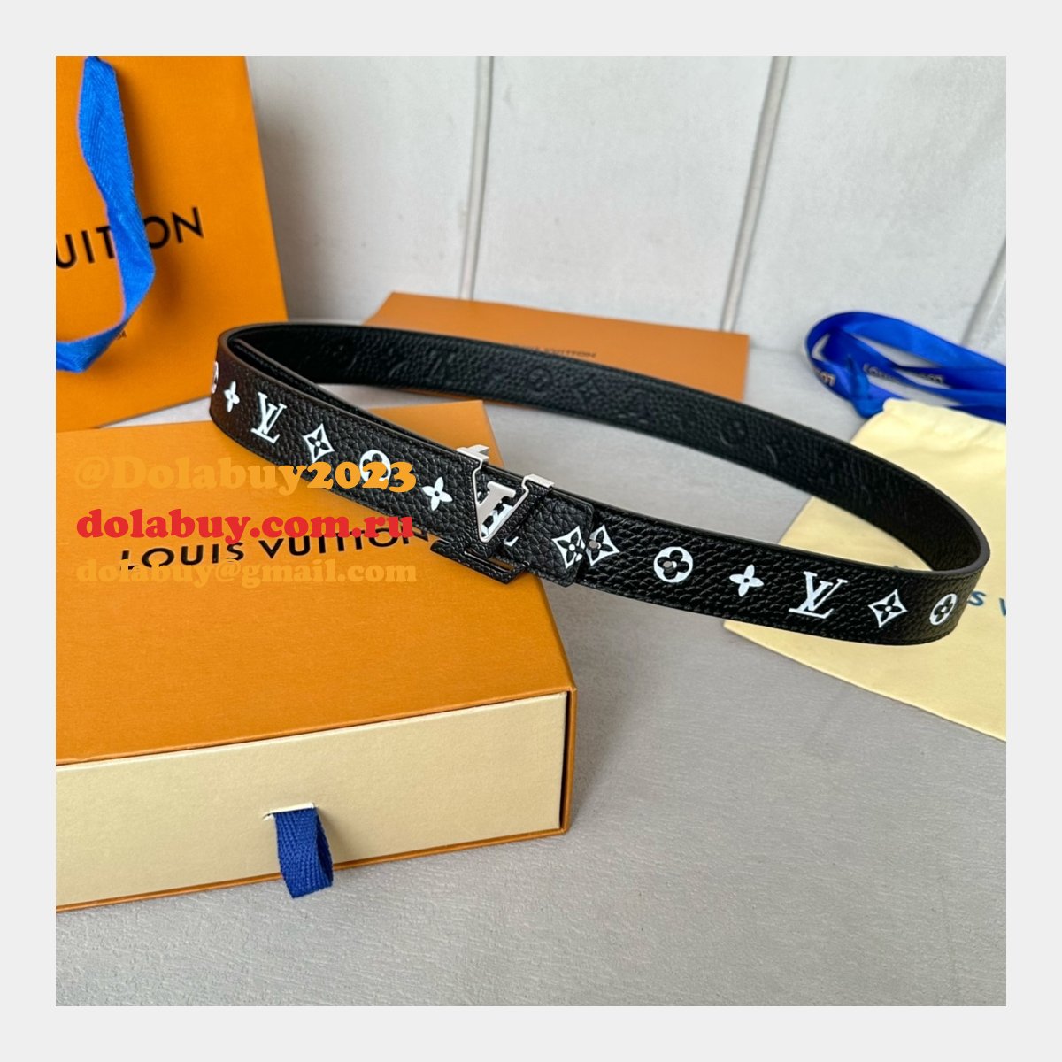 Duplicate LV Iconic 30mm Reversible Belt
