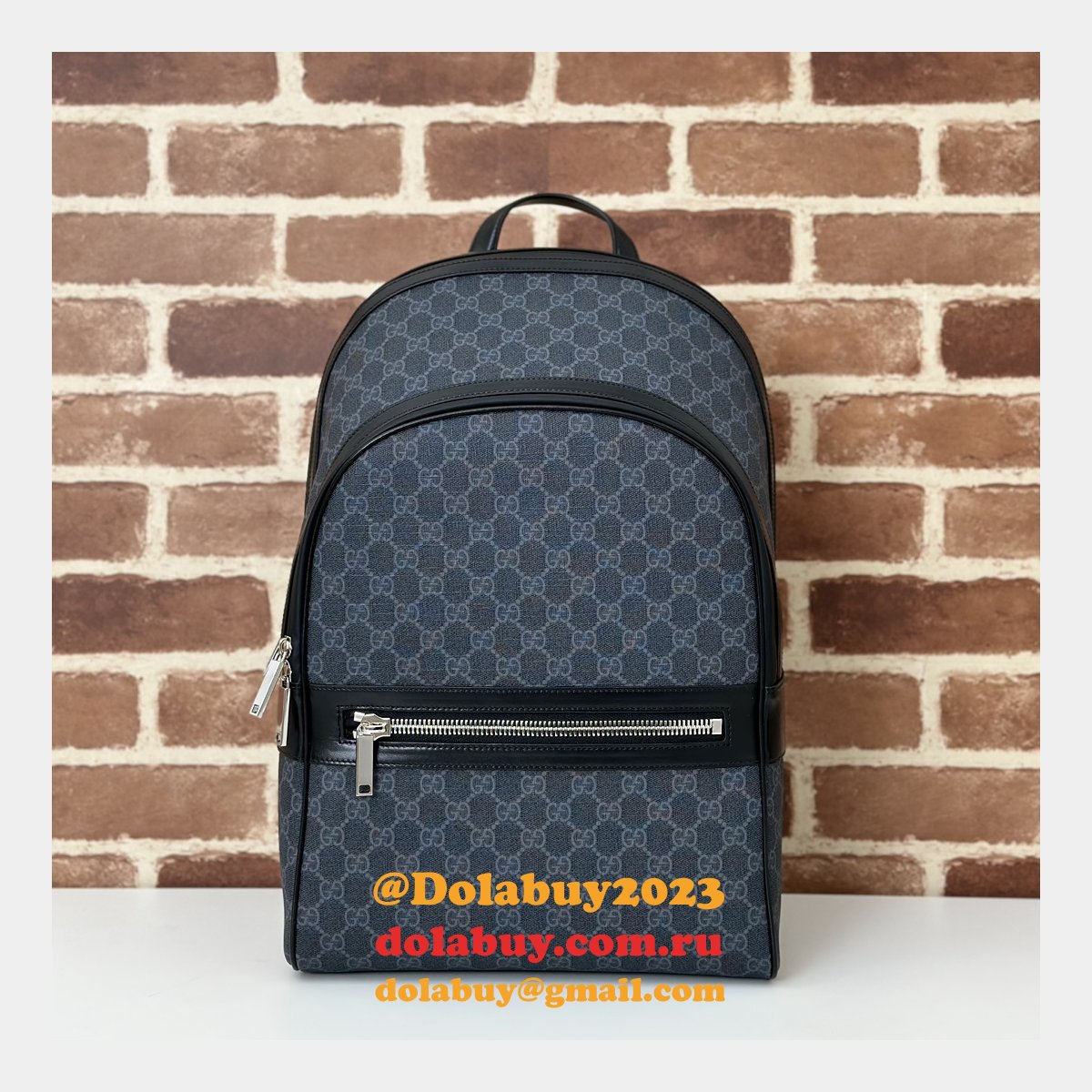 Mirror Gucci 1:1 GG Copy 792123 Backpack Mens Bag