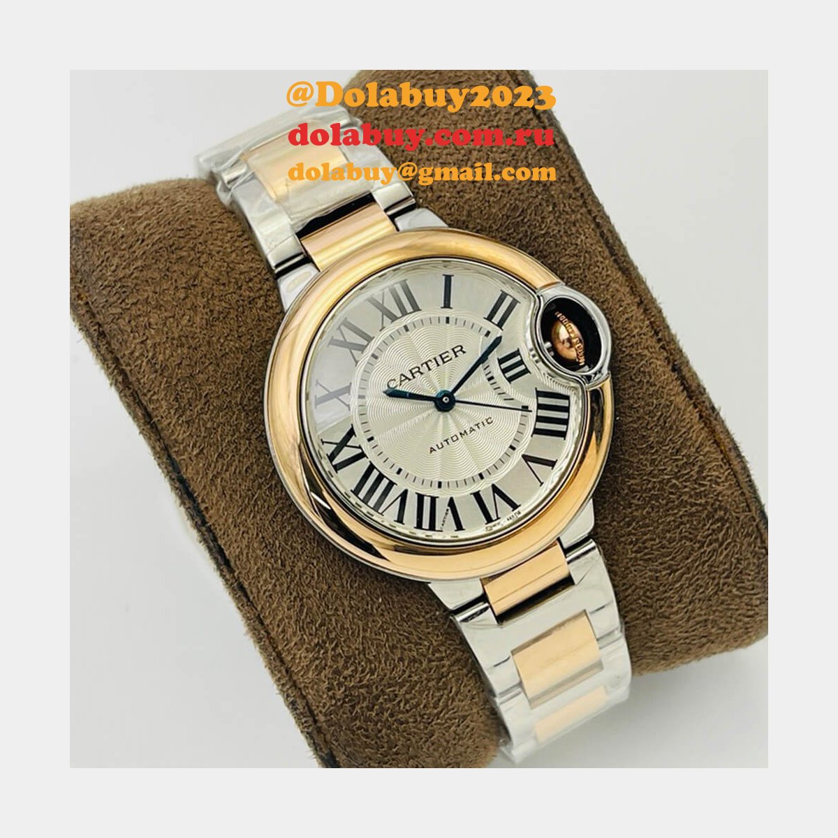 Cartier 33mm Ballon Bleu de Cartier watch