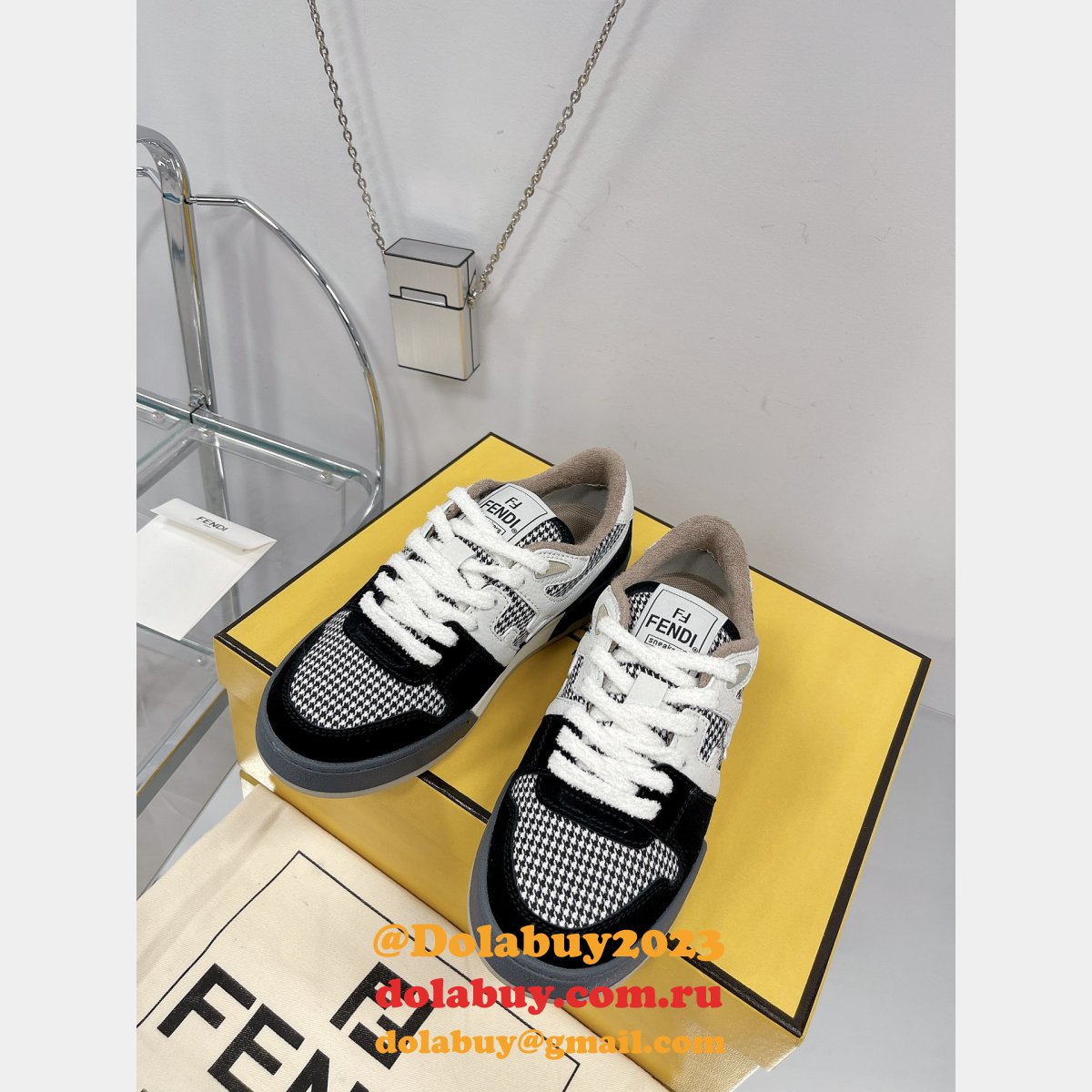 Top Replica Fendi Shoes Website To Buy High Quality 1:1 Match