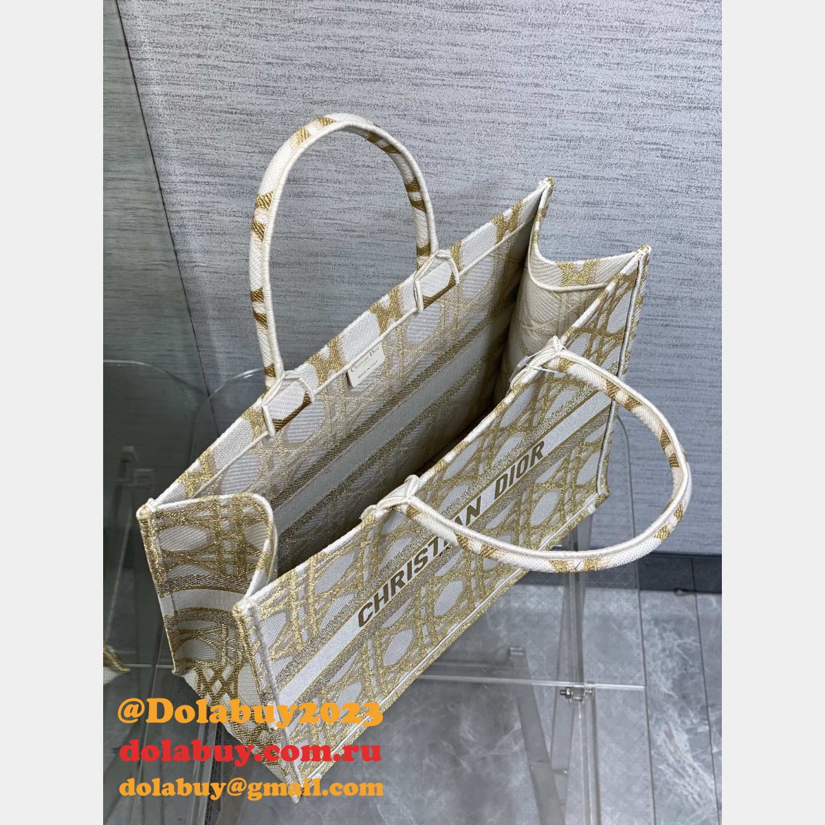 Replica Christian Dior CD Book Tote Inspired Best 1:1 Bag