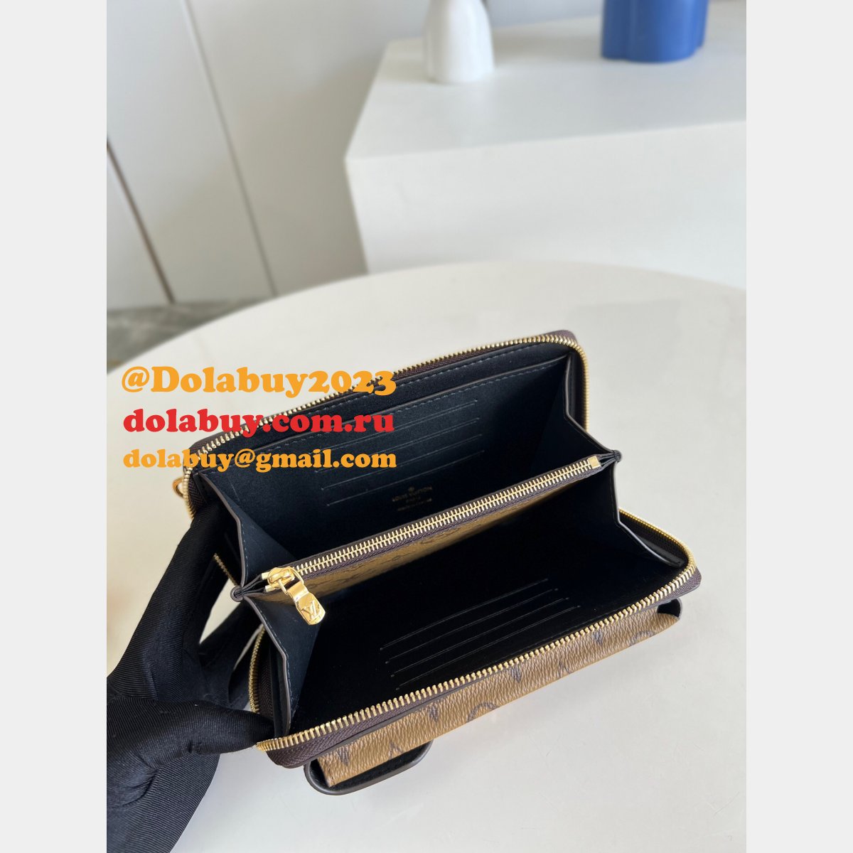 Louis Vuitton First Vertical Trunk Pochette Goods M63913 Wallets