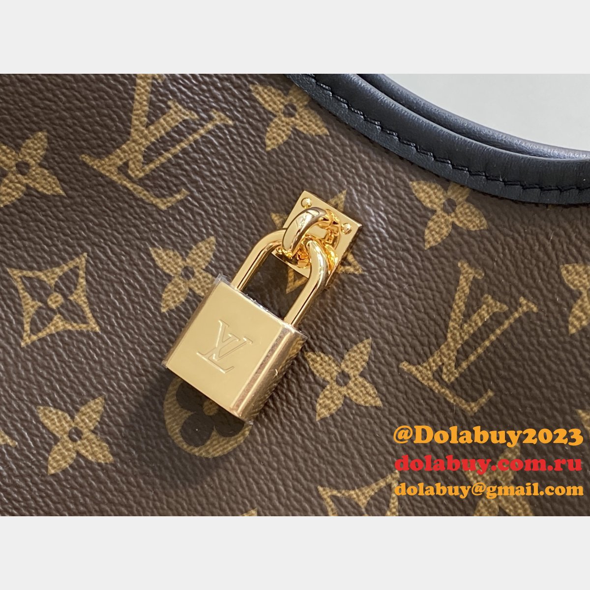 Louis Vuitton Replica M12940 The Drop PM Monogram Canvas Handbag