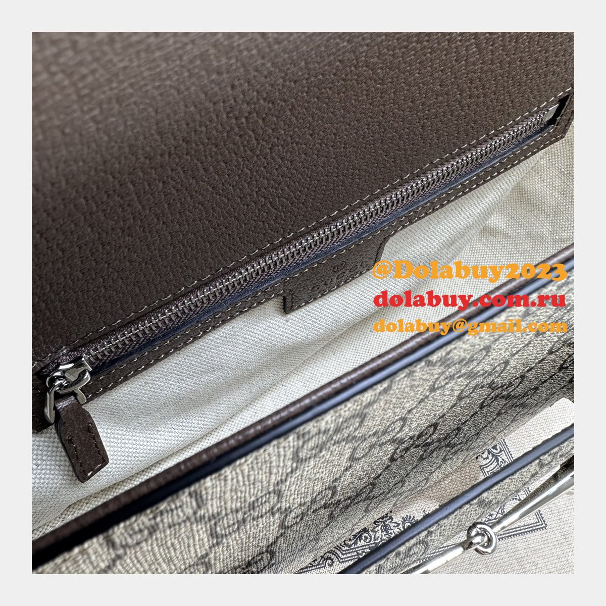 perfect G*u*i replica horsebit 764155 7 star 1955 shoulder beige bag