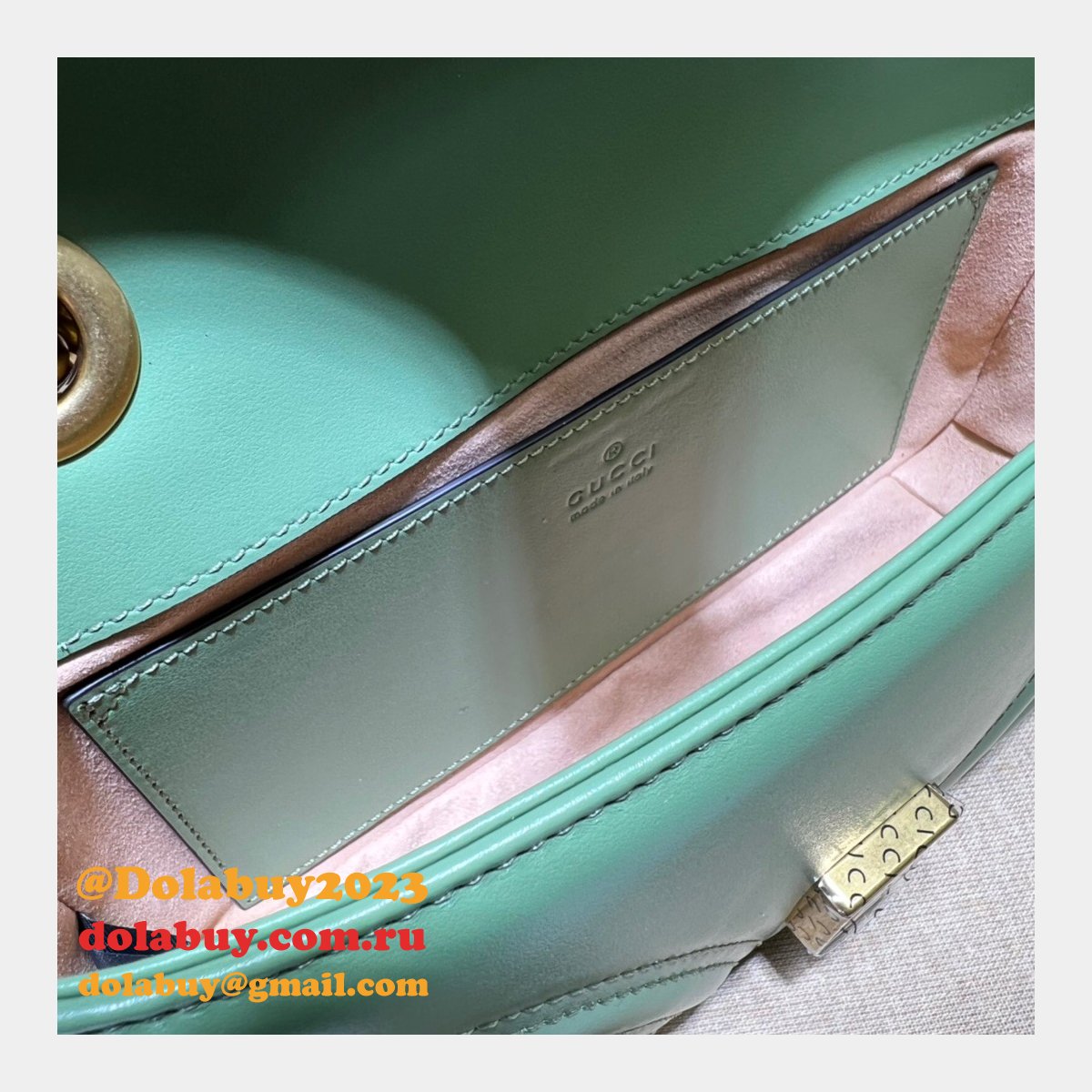 perfect G*u*i gg marmont 446744 replica handbags