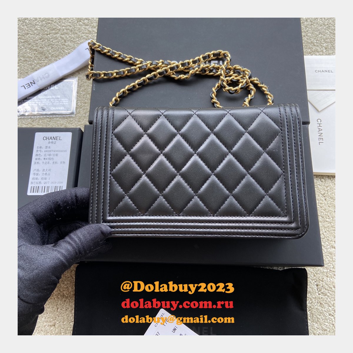 Designer CC WOC High Quality HANDBAG A80287