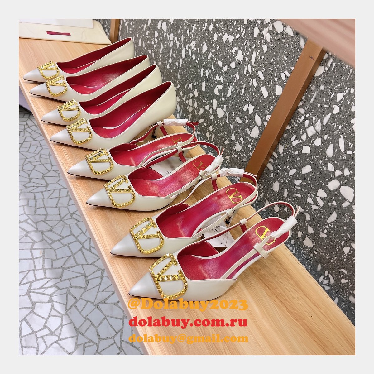 Get 1:1 High-Quality Valentino High heel Replica Shoes at Cheap Price