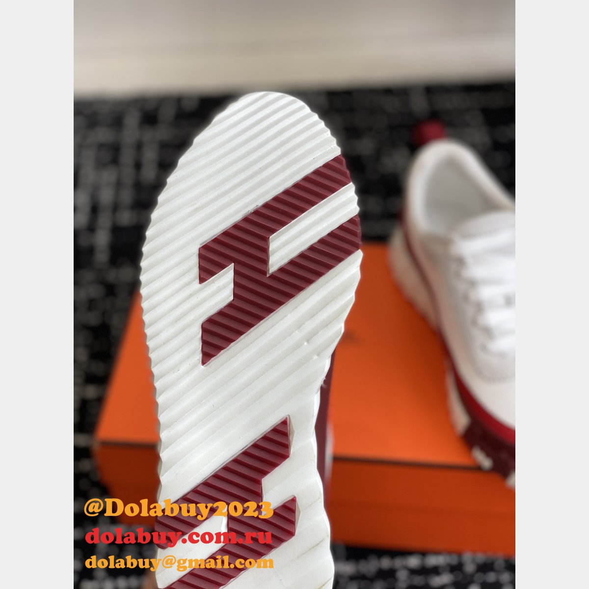 7 Star Hermes Bouncing Sneaker