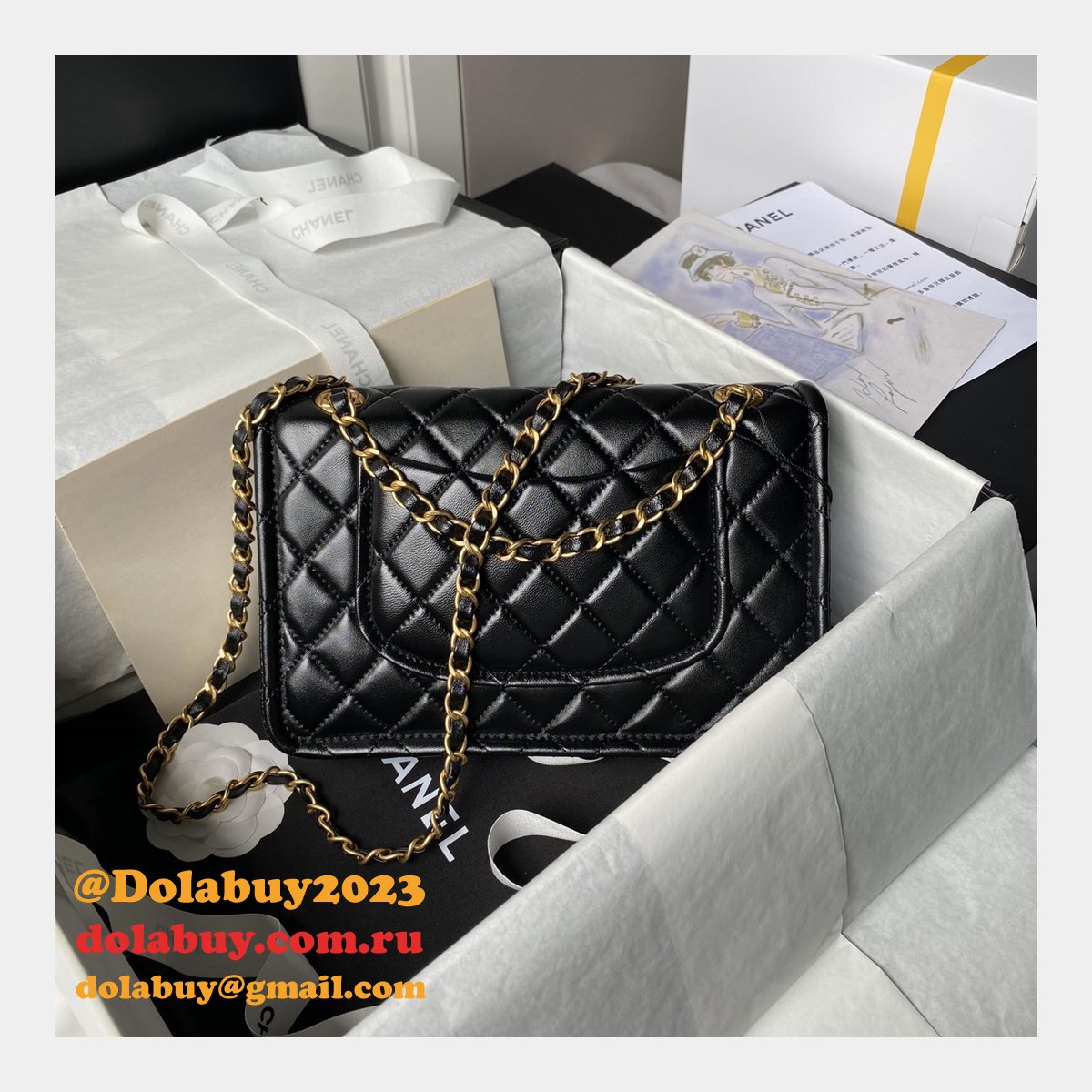 Where to Buy AS3586 A Knockoff Highly-rated Luxury Fashion Flap Bag